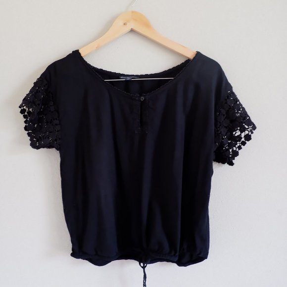 American Eagle Outfitters Tops - American Eagle black top